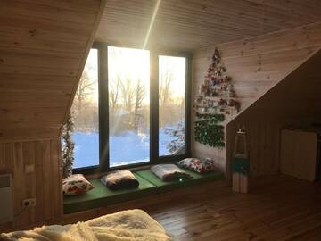 Фото номера Дом с 2 спальнями Дома для отпуска Husky House г. Kladkovka 15