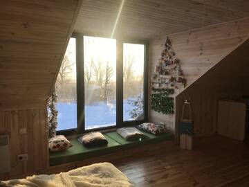 Фото номера Дом с 2 спальнями Дома для отпуска Husky House г. Kladkovka 13